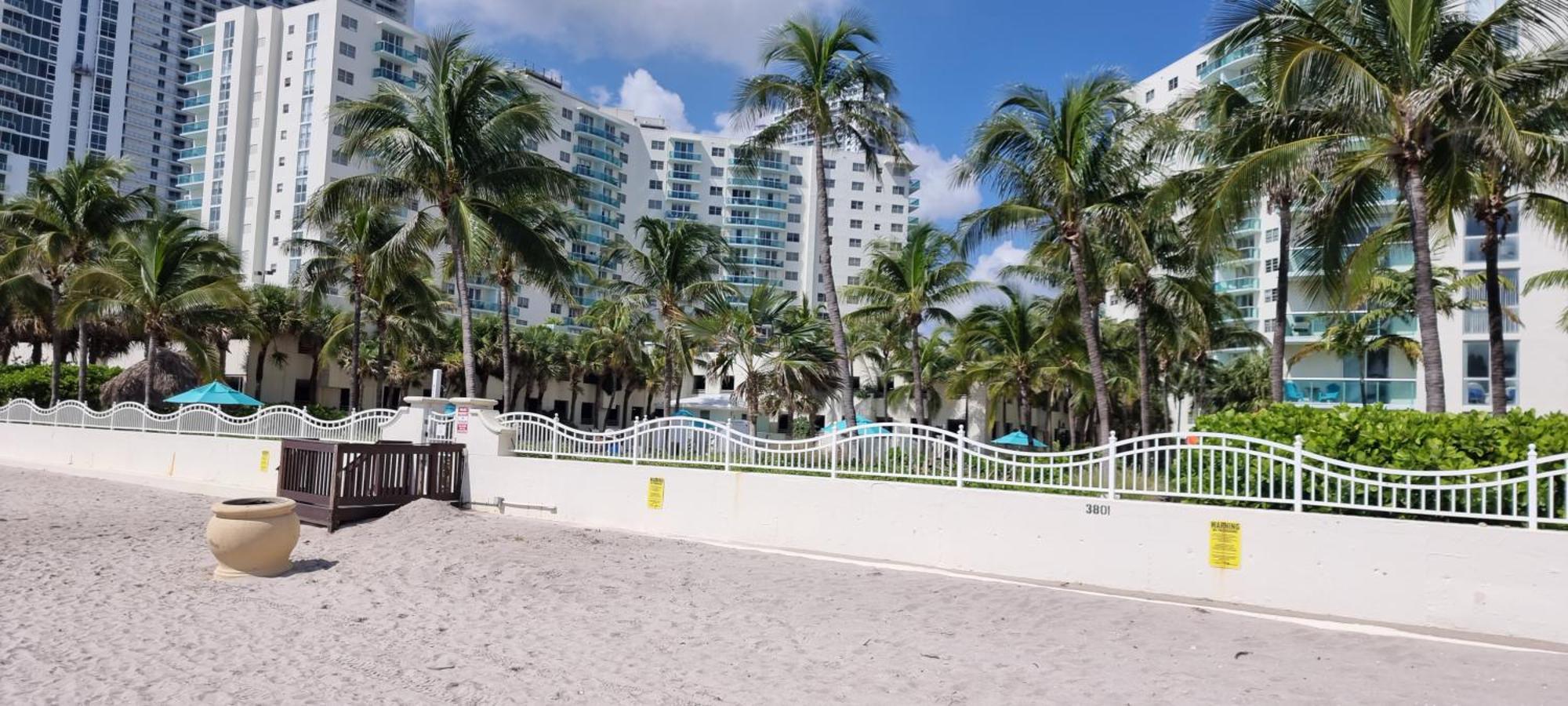 New Luxury Apartment 2Br 2Ba Direct Beach Access ハリウッド エクステリア 写真